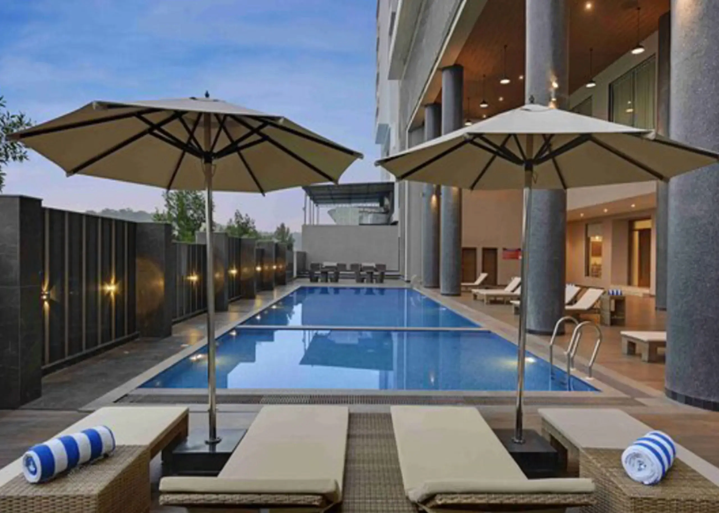 Resort in Nathdwara with pool